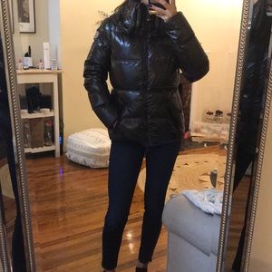 100% authentic Moncler chocolate brown jacket